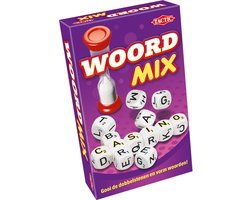 Tactic Woord Mix – Bordspel – Compacte Editie – Woordspel voor de Hele Familie – Vanaf 8 Jaar – 1 tot 8 Spelers