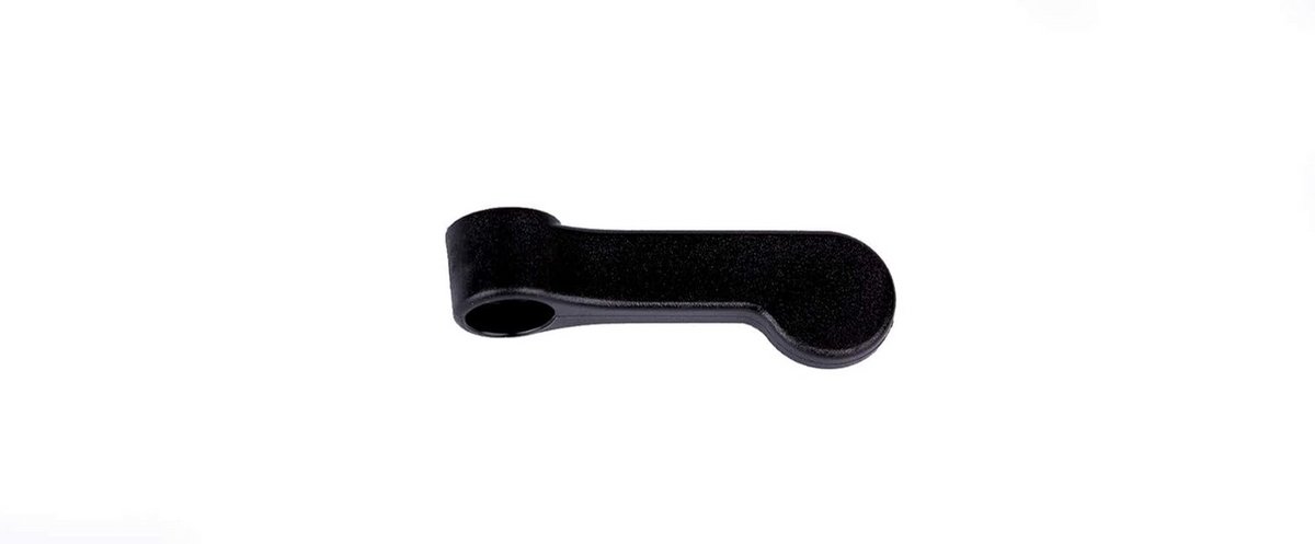Kunststof Vorranger Zwart 50 mm voor Deur- en Kastsluiting