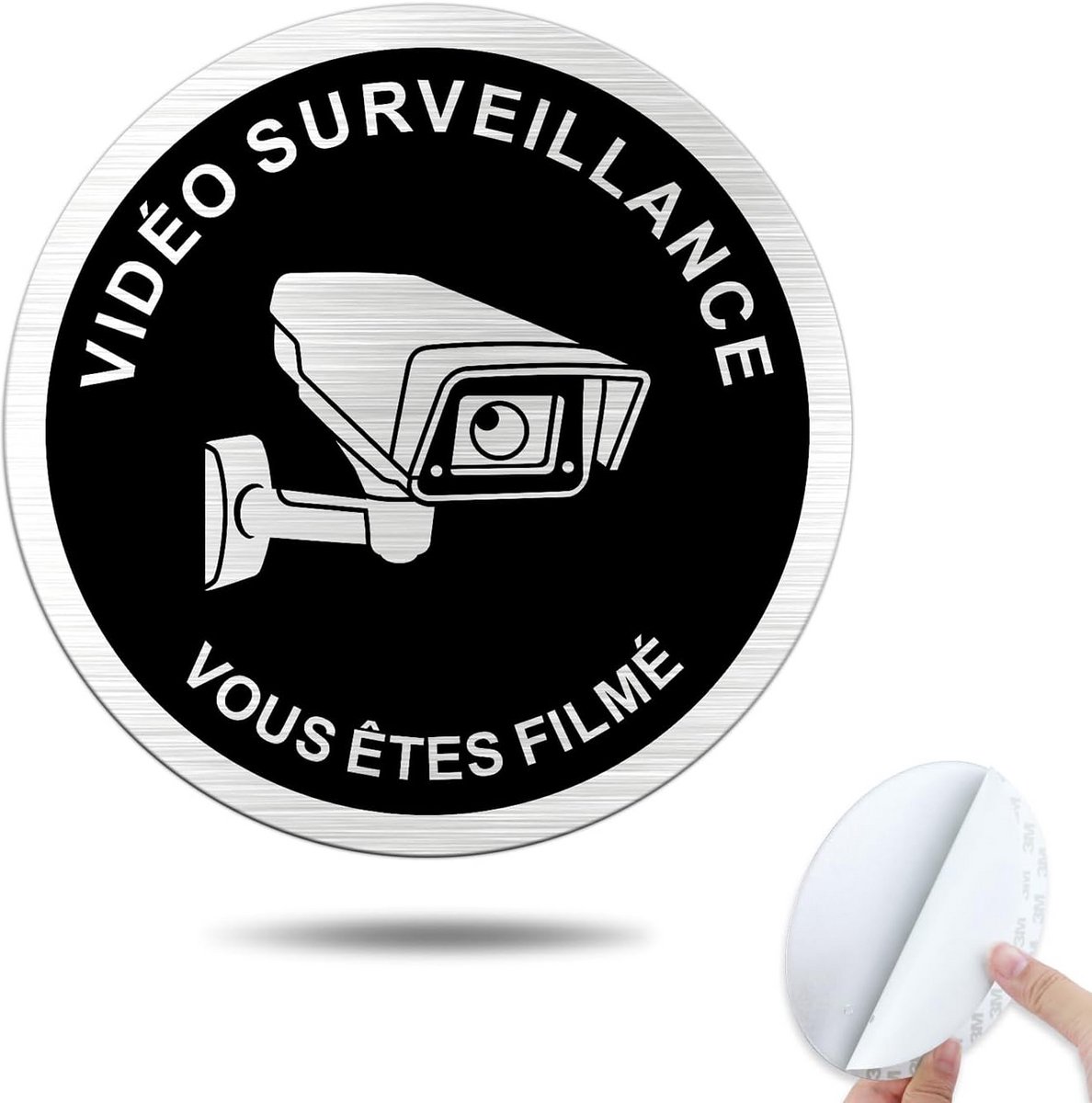 Waarschuwingsbord Camerabewaking Privé Eigendom Aluminium