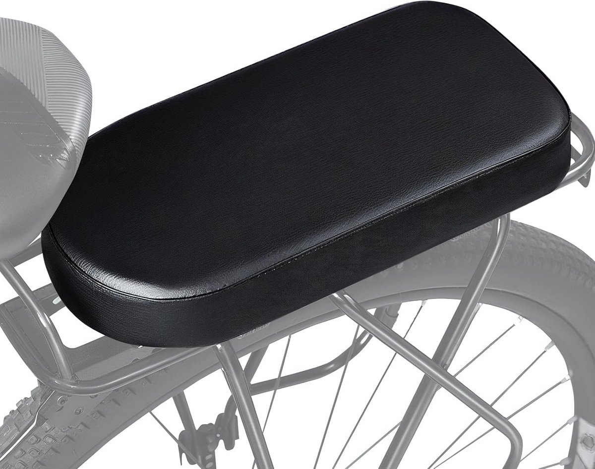 Comfortabel Fiets Achterzitkussen - Universeel Zitkussen voor Kinderen en Volwassenen