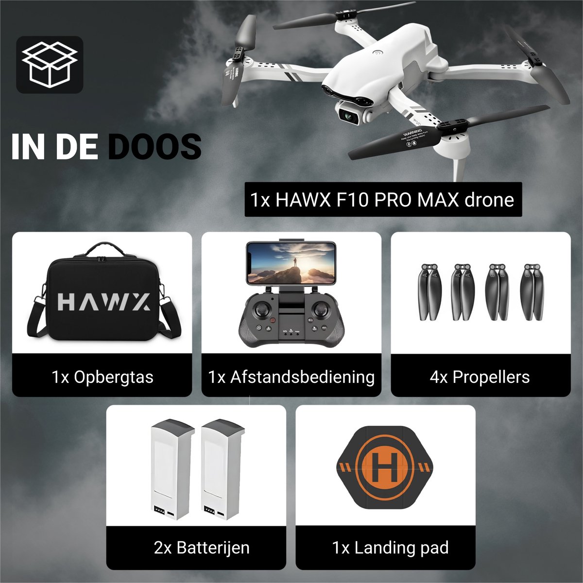 HAWX PRO MAX 4K Mini Drone thumbnail 4