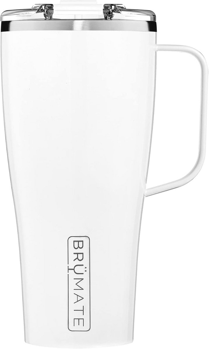 Toddy XL 32 oz - 100% Lekbestendige Geïsoleerde Koffiemok met Handvat en Deksel - Dubbelwandige Roestvrijstalen Reismok - Voor Warme en Koude Drank