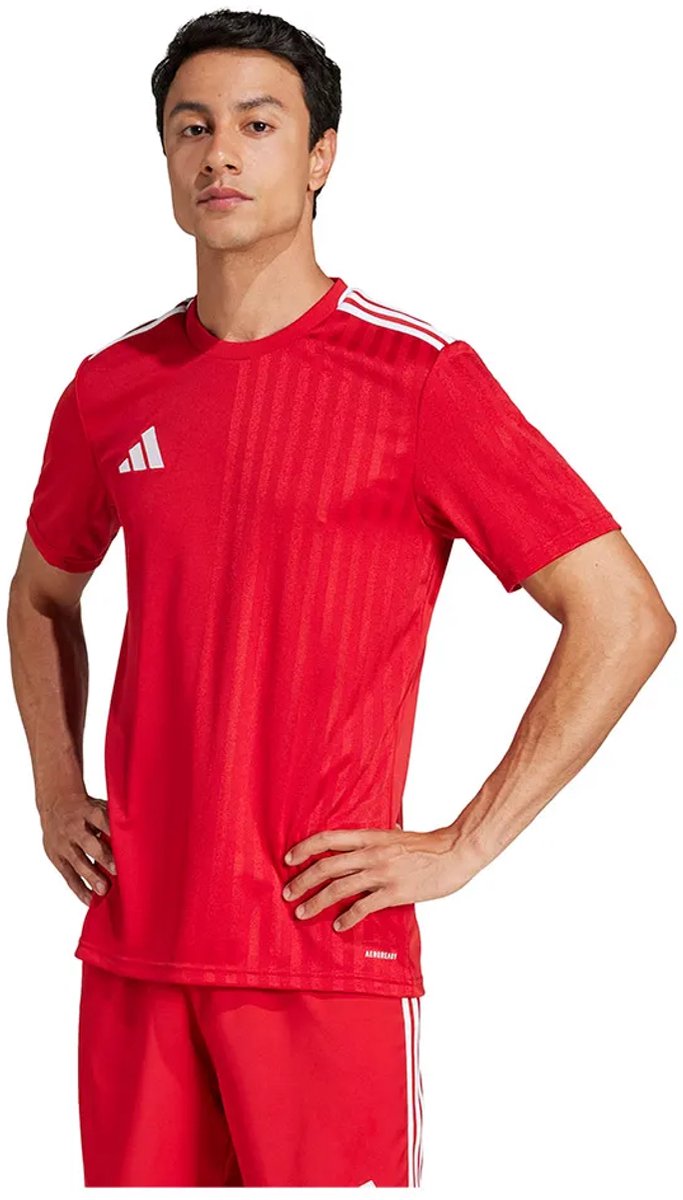 Adidas Campeon 25 T-shirt Met Korte Mouwen Rood L Man