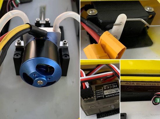 Grote Elektrische RC Raceboot tot 65 km/u met Borstelloze Motor voor Heren en Jongens — afbeelding 3
