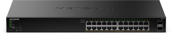NETGEAR GS324TP - Netwerk Switch - Smart Managed - Gigabit - PoE+ - 24 poorten