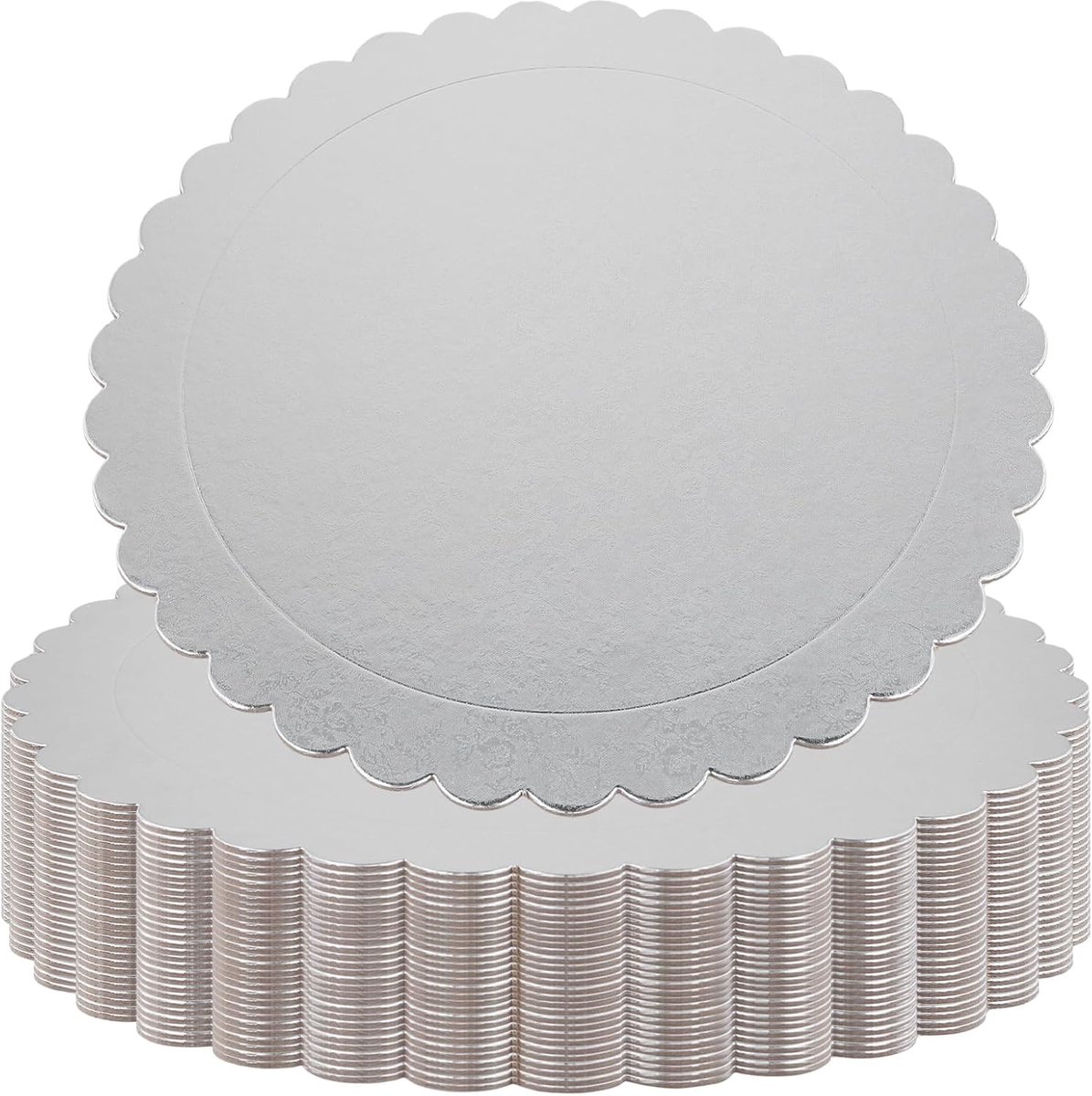 30pcs ronde zilveren cake trays - karton 30cm - cake toppers voor taarten - cake accessoires