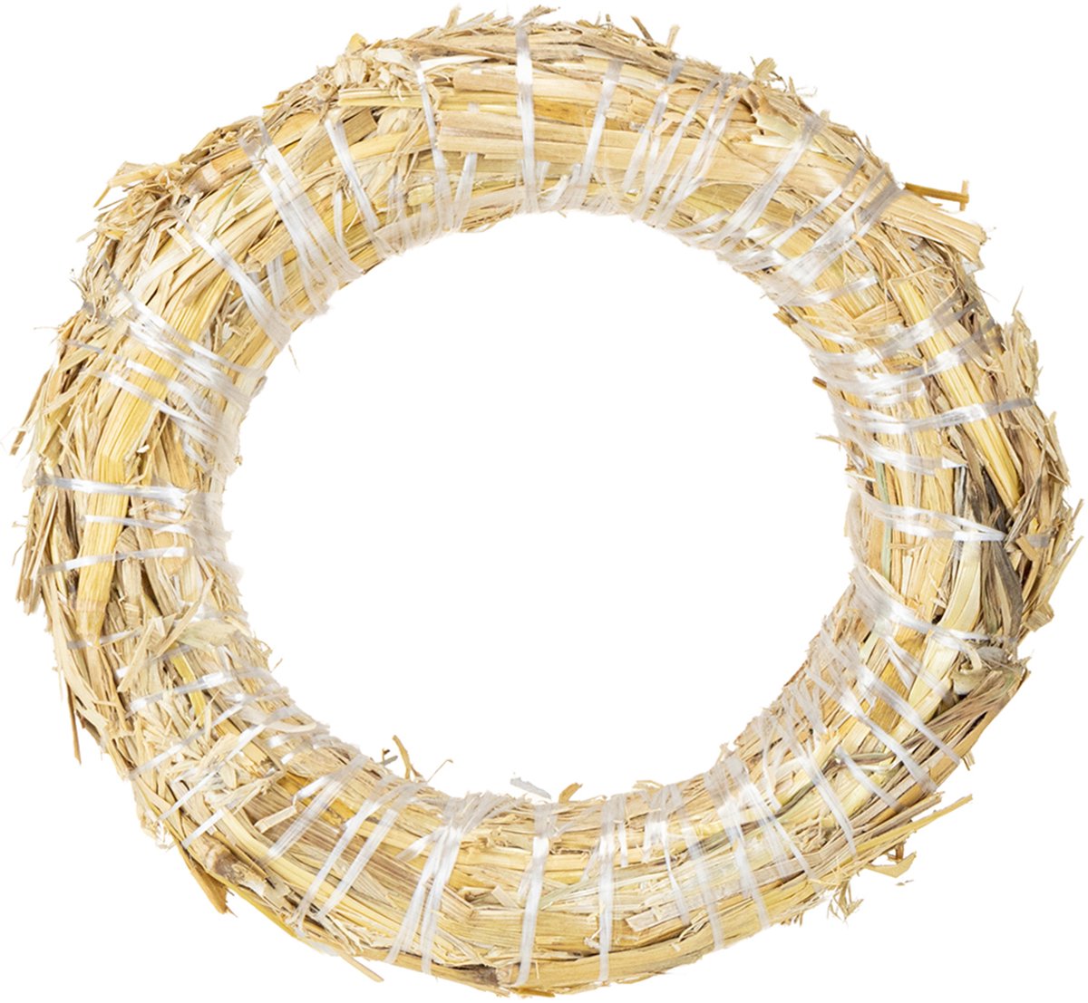 Rieten ring knutselwerkje voor doe-het-zelf decoraties en bloemsierkun