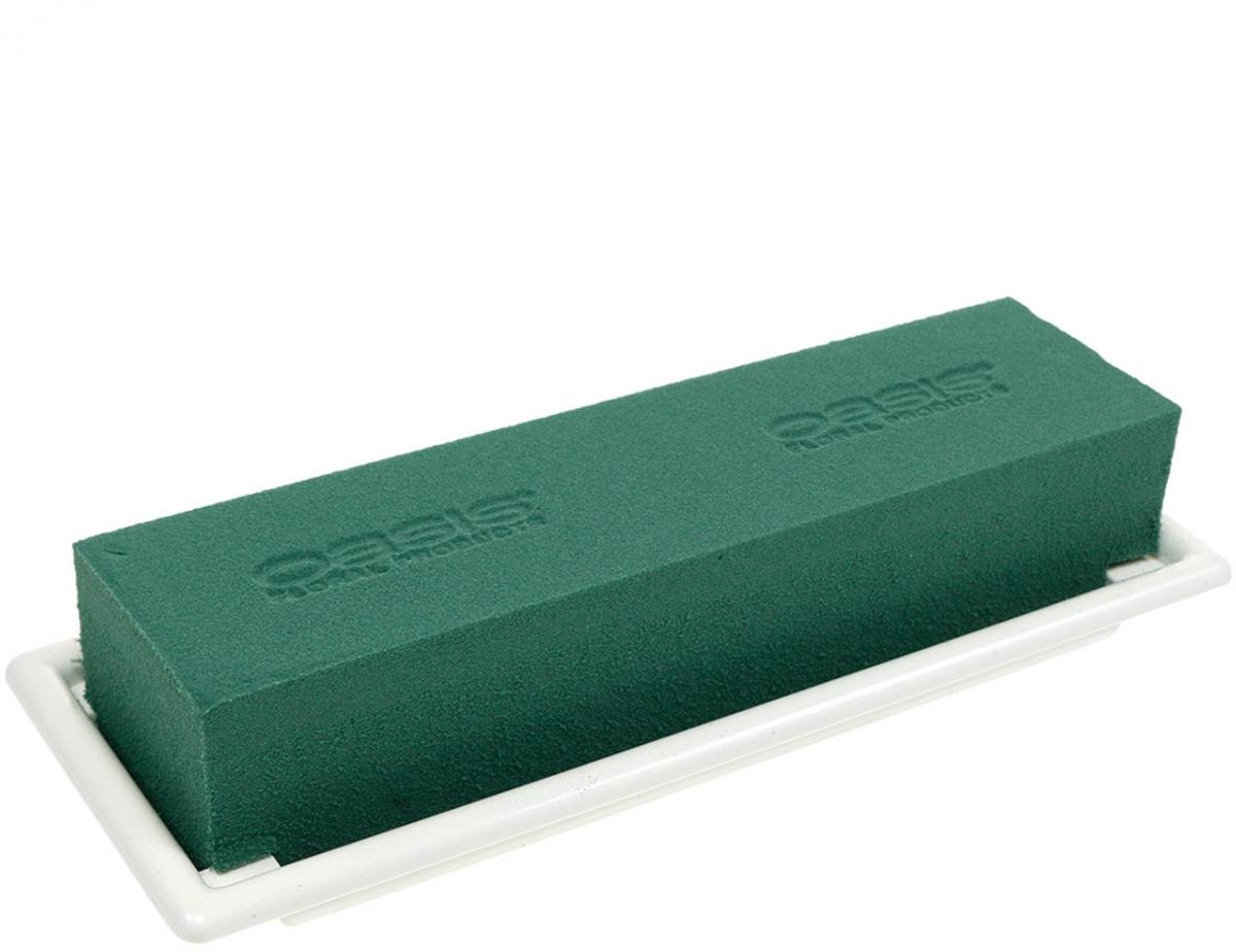 OASIS® Tafel Deco medi 25cm x 9cm x 5cm 8 st, 8 Stück