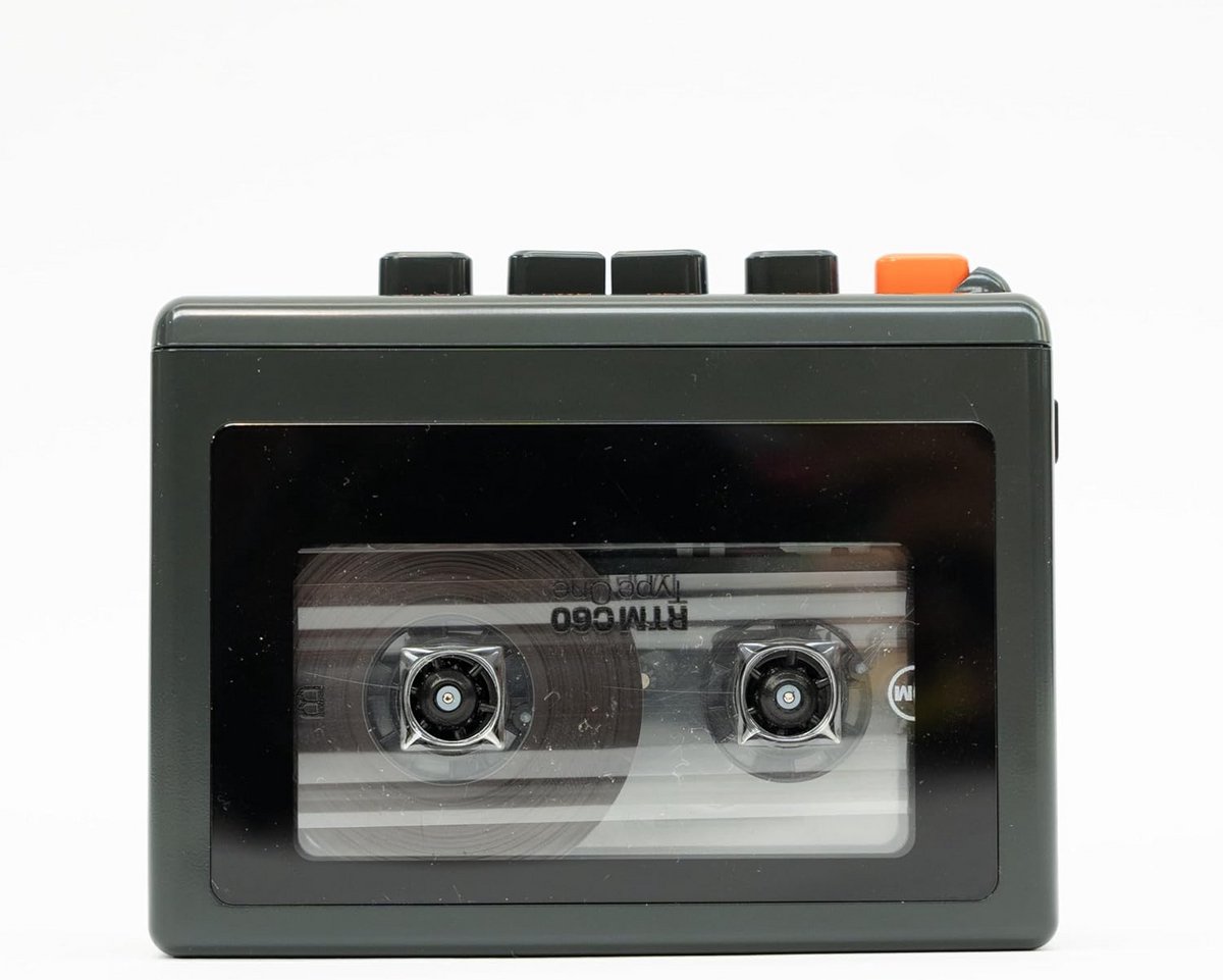 Draagbare audio cassette speler - B-1000EW met opnamefunctie