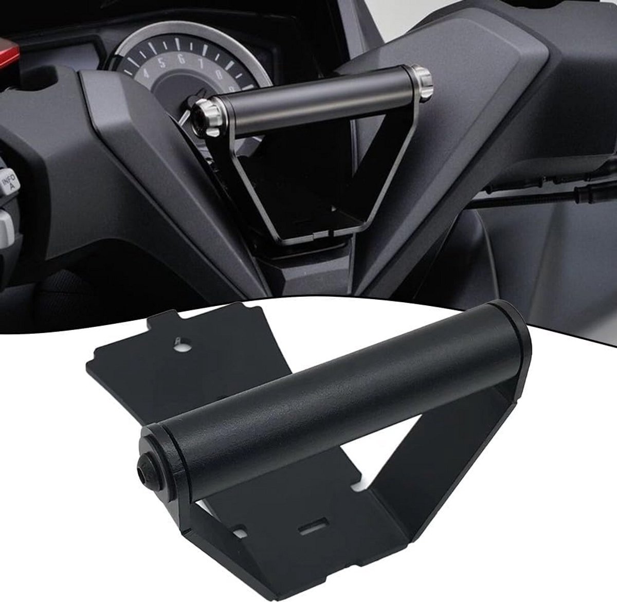 Motorcycle GPS Mount Bracket voor Navigatie en Smartphone Ondersteuning