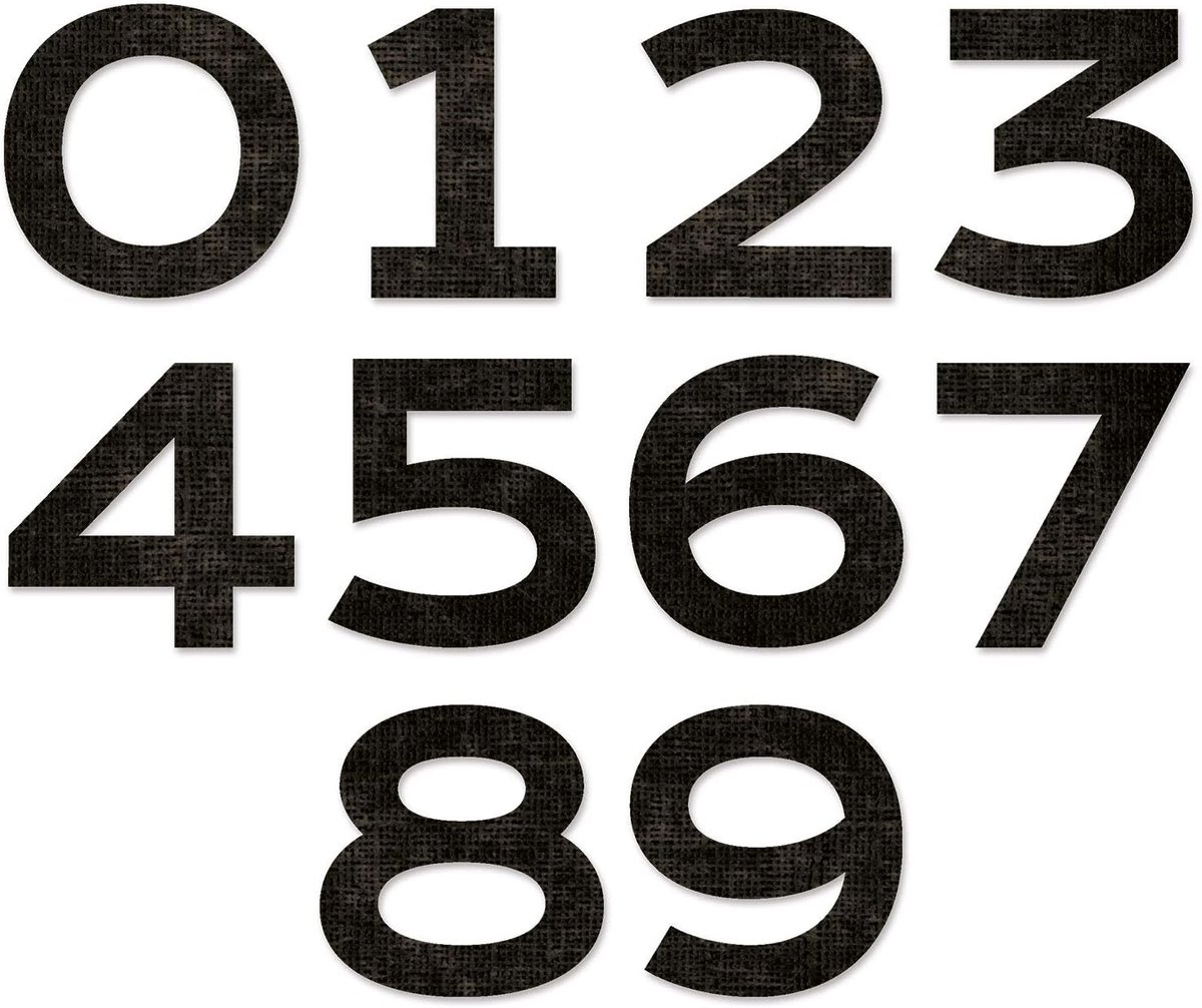 Die Set 10PK Countdown - Veelzijdige Snijmatrijzen voor Creatieve Projecten