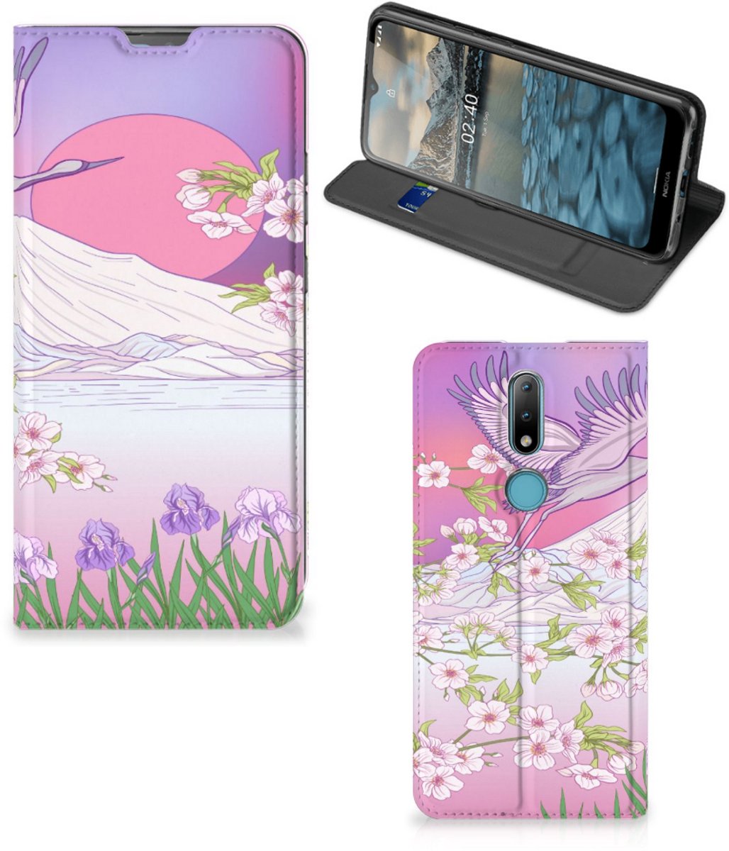 Nokia 2.4 Hoesje maken Bird Flying