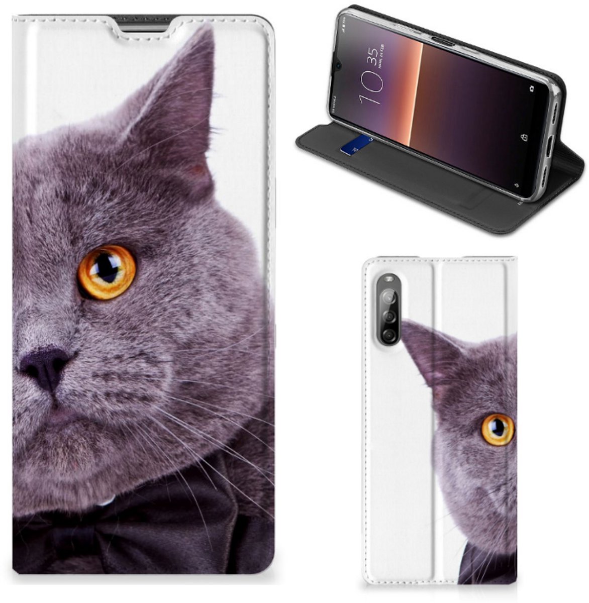 Sony Xperia L4 Hoesje maken Kat