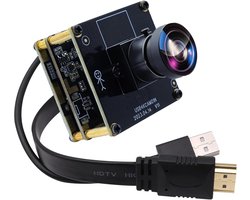4K USB en HDMI Camera Module voor Computer, Monitor en Projector - Groothoek en Vervormingsvrij