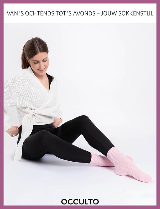 Dames Sokken Katoen - 2 Paar - Comfortabele Sport & Daily Socks - Ademend & Zacht - Voor Werk, School en Dagelijks Gebruik van Merkloos — afbeelding 2