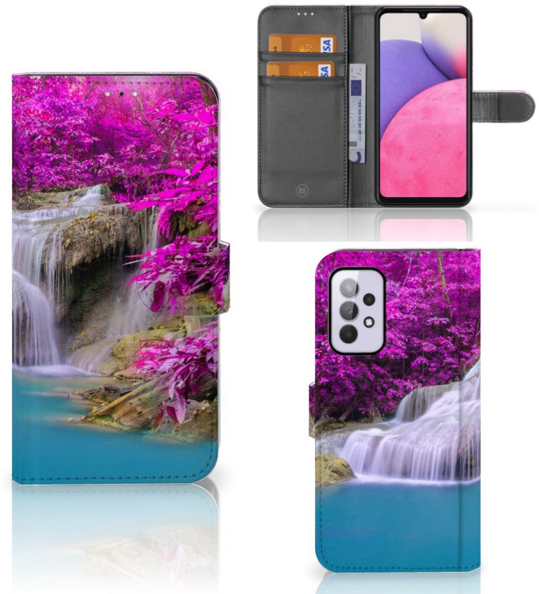 Samsung Galaxy A33 5G Flip Cover Waterval
