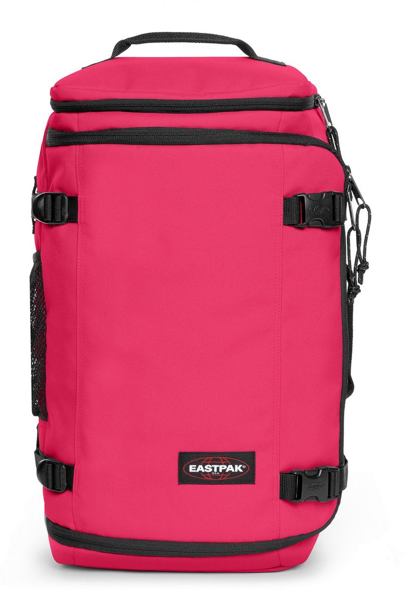 EASTPAK laptop rugzak rugzak met laptopvak Carry Pack Duffel Backpack 30L Saffron Red roze