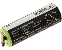 Oplaadbare Batterij voor Scheerapparaat en Trimmer 1.2V