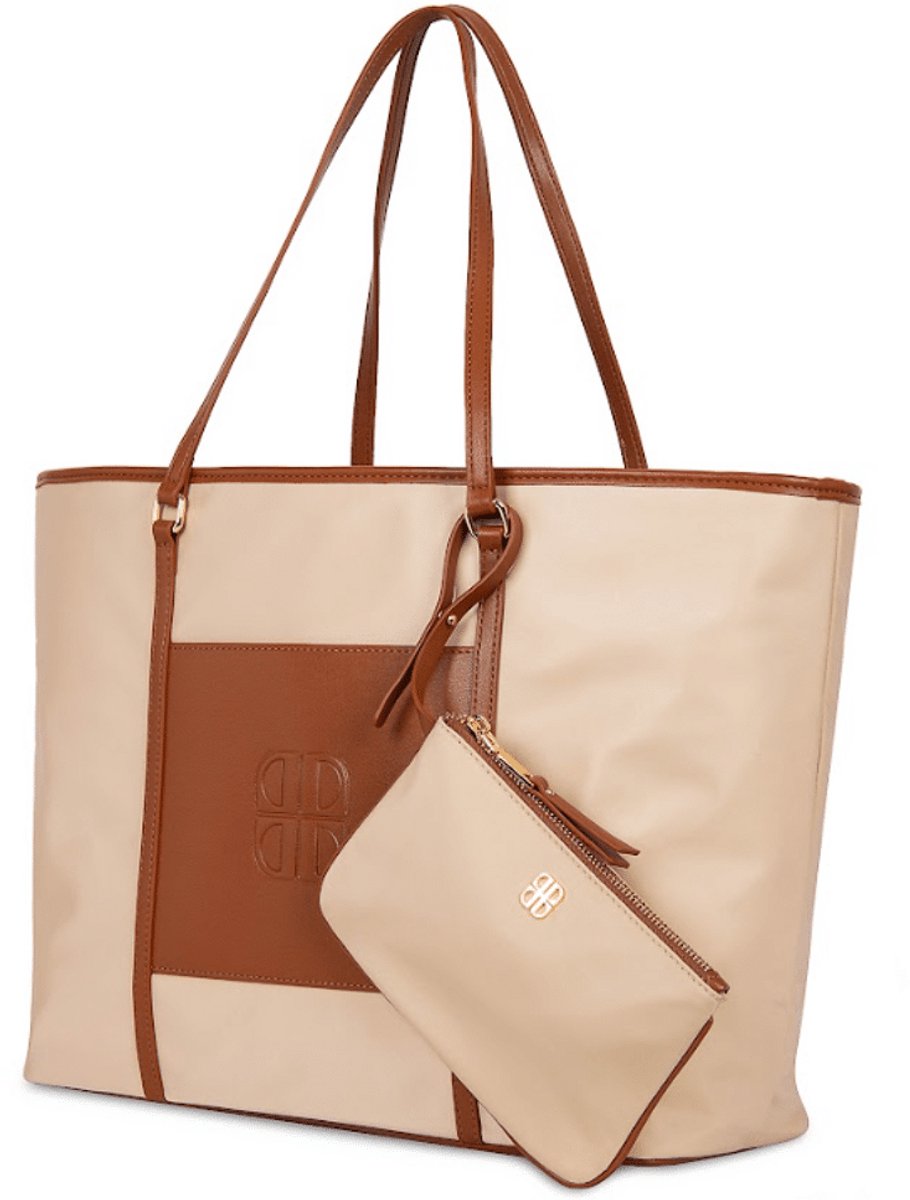 Laurent David Handtas | Taupe | Maat: One Size