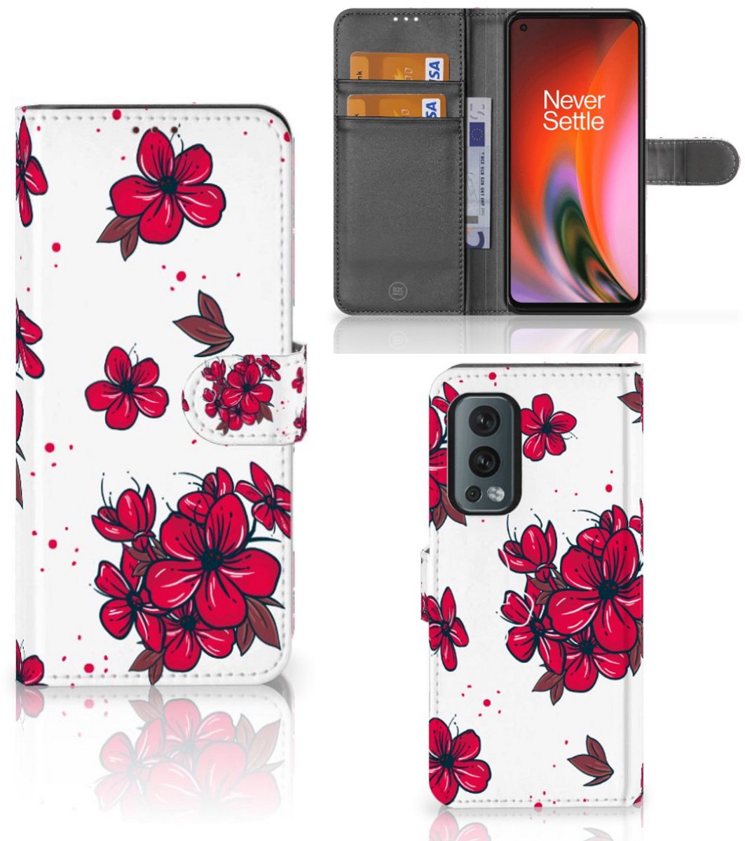 OnePlus Nord 2 5G Hoesje Blossom Red
