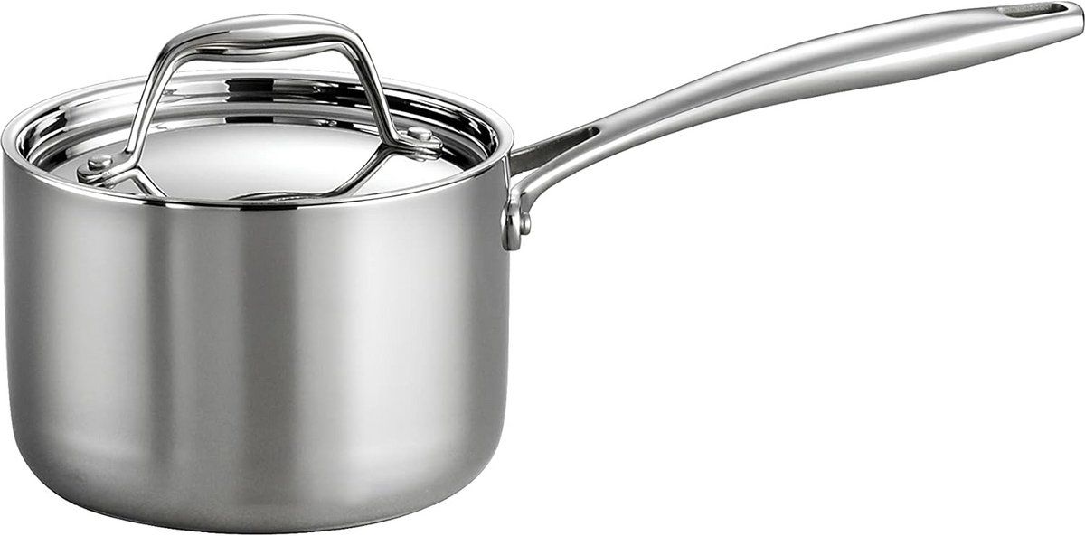 Universele roestvrijstalen pan, 4-kwarts - Multifunctioneel kookgerei voor elke keuken