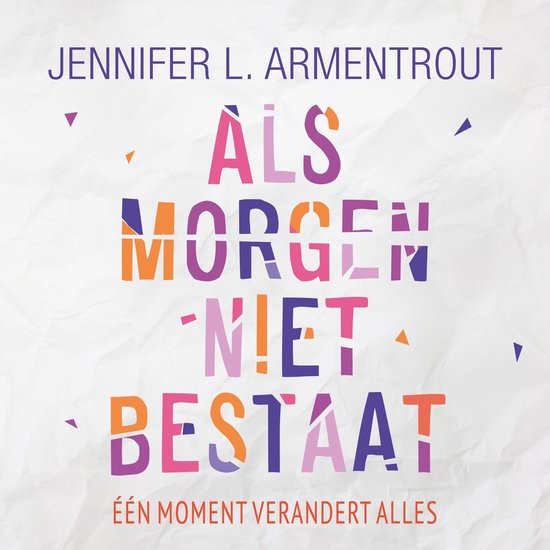 Als morgen niet bestaat - cover