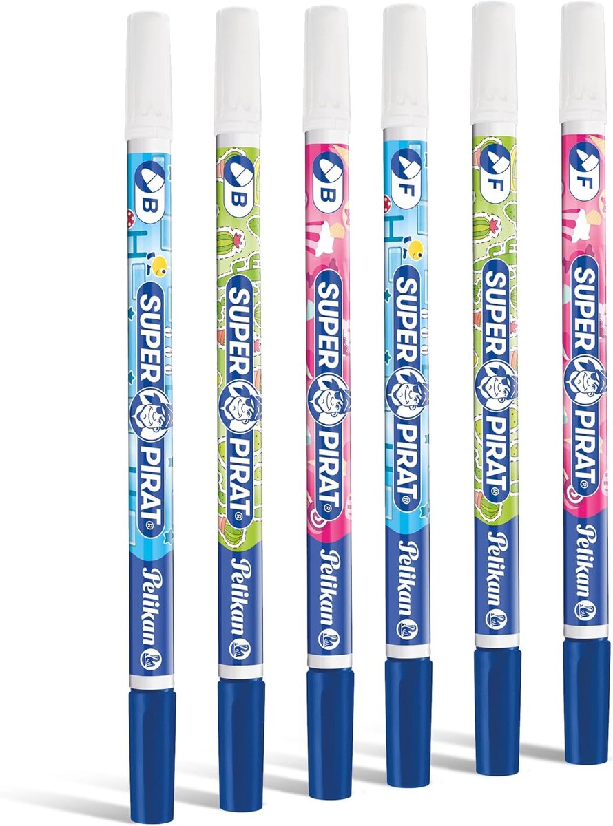 Inktwisser Super Pirat 6 stuks