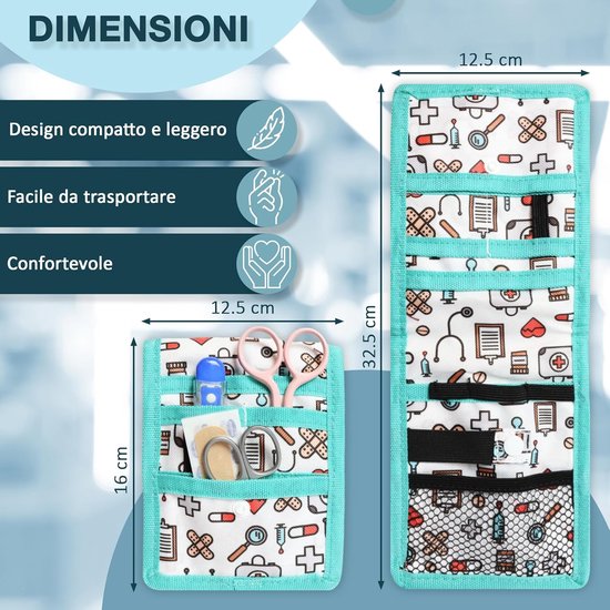 Heuptas Organizer met Magneet voor Verpleegkundigen - Perfecte Accessoires en Cadeaus — afbeelding 3