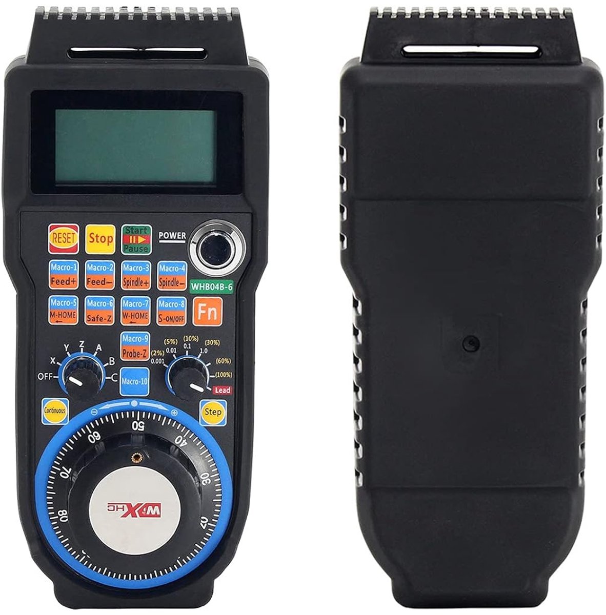 Draadloze Handwiel Afstandsbediening voor CNC-draaimachines met LCD-display en 4 Assen
