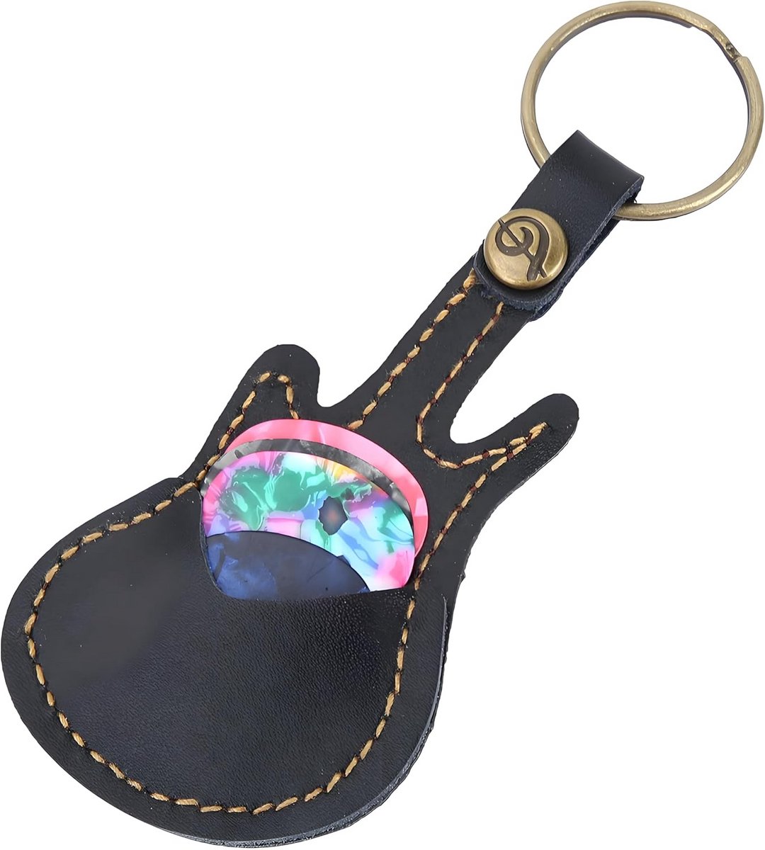 Draagbare Plectrumhouder met Accessoires voor Gitaar