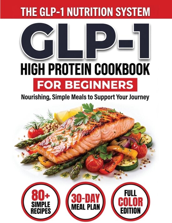 GLP-1 High-Protein Cookbook for Beginners - cover