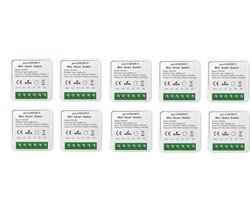 Slimme ZigBee 3.0 Schakelaar - Mini WiFi Schakelmodule Compatibel met Alexa en Google Home - 16A