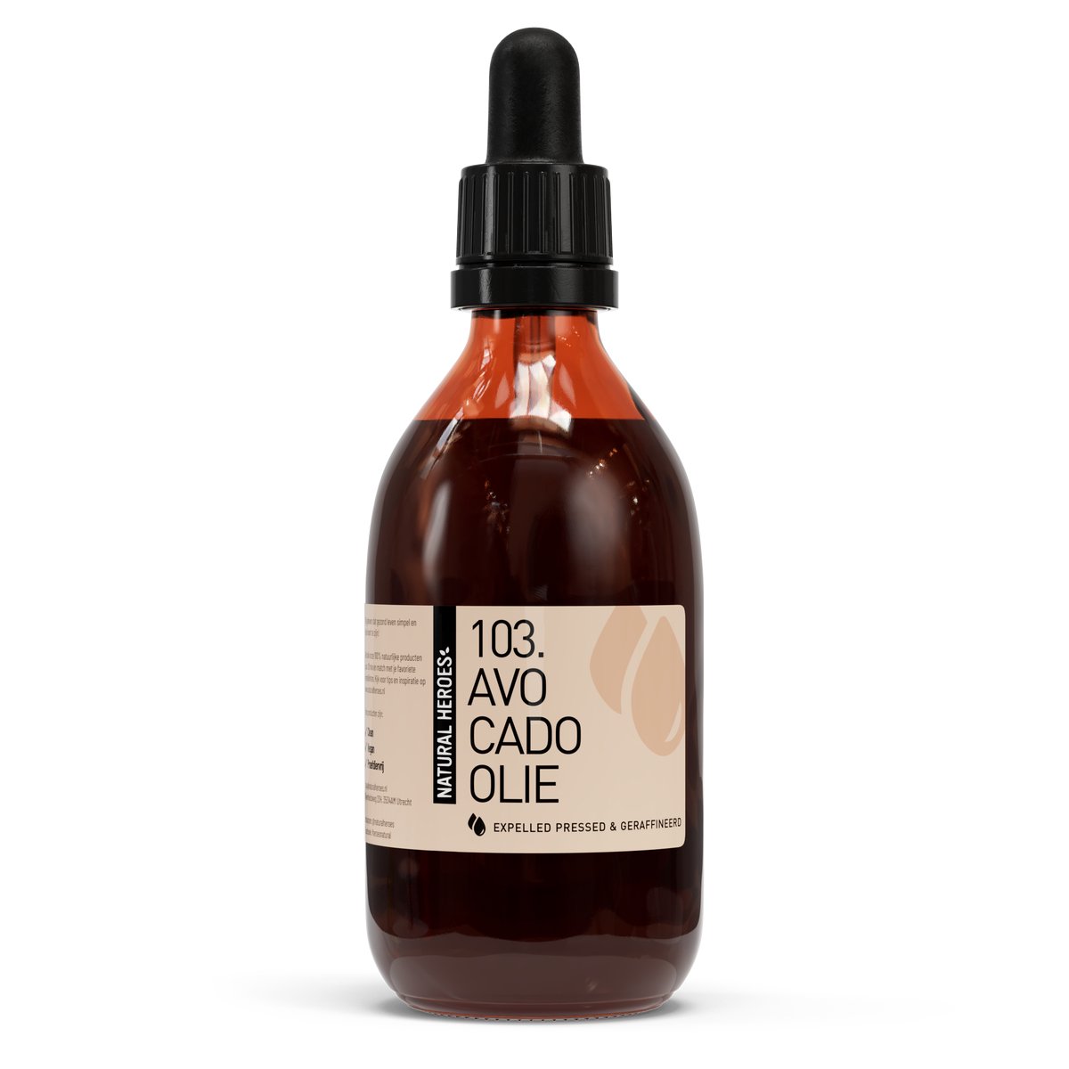 Natural Heroes - Avocado Olie (Expeller Pressed & Geraffineerd) 300 ml