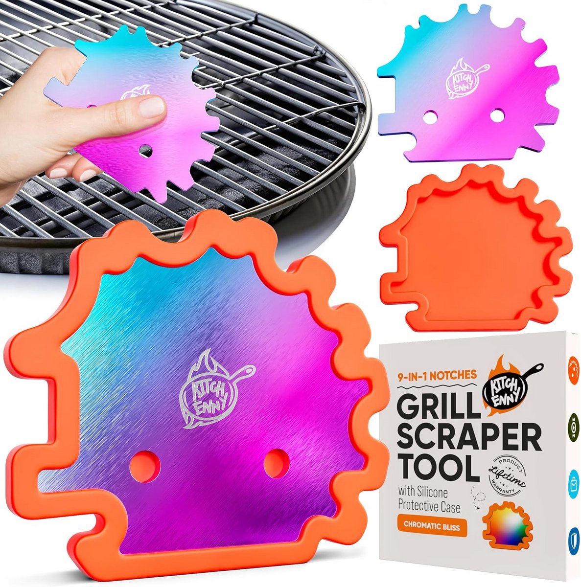 Roosterborstel voor Barbecue en Grill Reiniging
