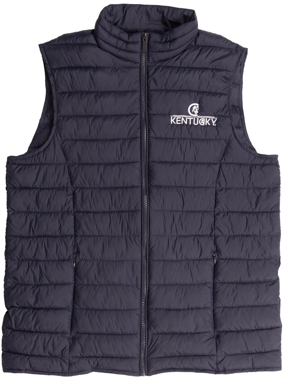 Kentucky Horsewear Body warmer man marine Blauw