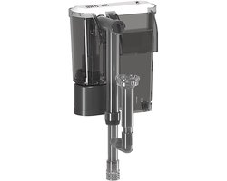 Allecto - Aquarium Filter - Hang On - 3,5W Power - Externe Opknoping - Verwijdert Olie Film - Waterval - 280L/H - Zuurstofpomp - Geschikt voor Kleine Koudwater Aquariums