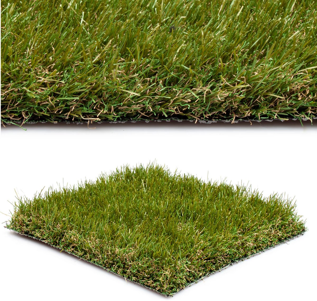 Muntel® Kunstgras - 2 x 2 M - 40 MM Polhoogte - Jort