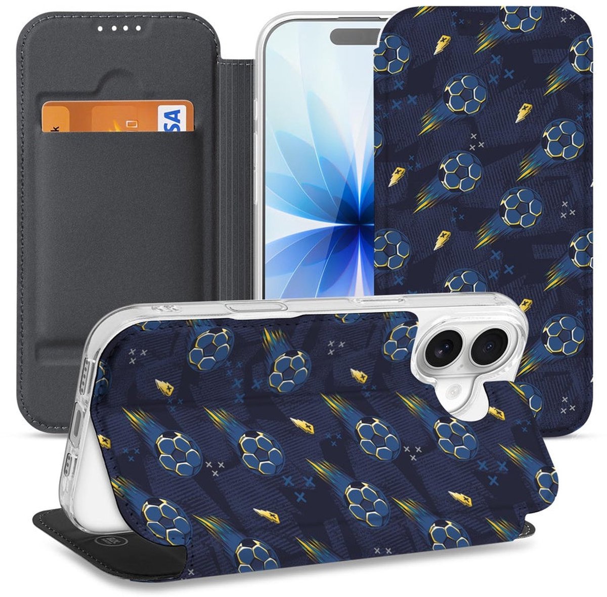 Apple iPhone 17 Standcase Hoesje Voetbal