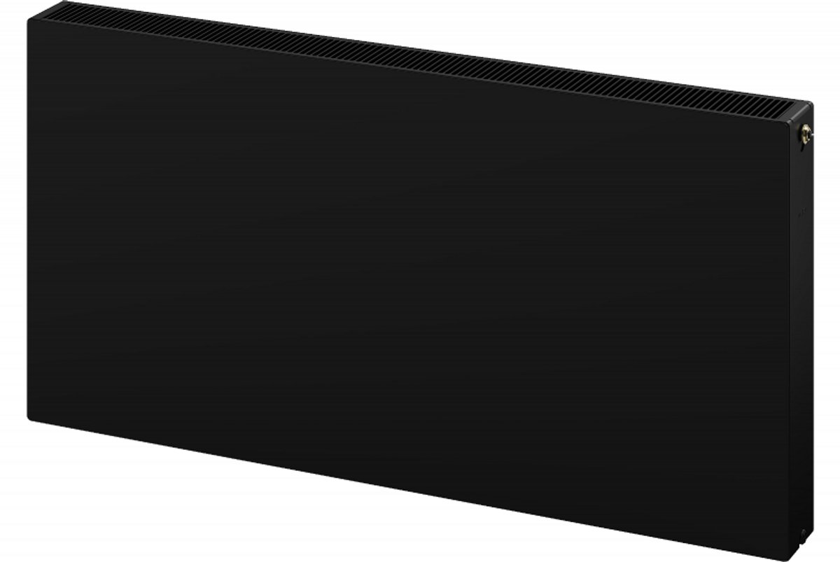 Mexen Flat CVF22 plaatradiator 600 x 1800 , onderste aansluiting, 2848 W, zwart - W622F-060-180-70