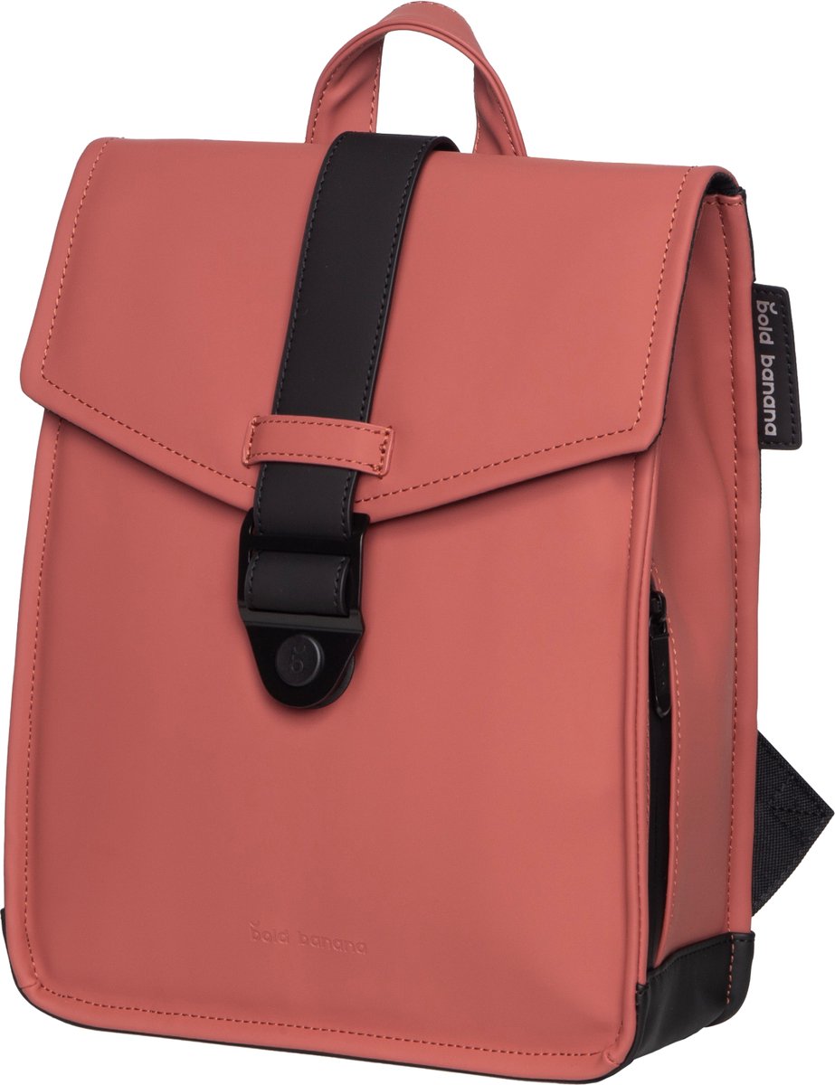 Bold Banana Envelope Mini Rugzak - Compact - Vegan - Waterdicht - Tabletvak - Dames - School - Werk - Dagje Stad - Rugtas - Dagje Weg - Terracotta