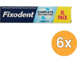 Fixodent Complete Sterke Fixatie Kleefpasta Original Fresh - 6 x 70 gram - XL verpakking