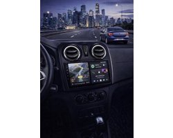ADIVOX T1 9 inch geschikt voor Dacia Logan 2013-2020 Android 15 CarPlay/Auto/Wifi/RDS/DSP/DAB+