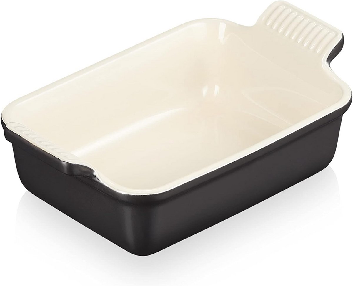 Rechthoekige Ovenschaal Aardewerk 19 cm 1.1 Liter Oven- en Magnetronbestendig