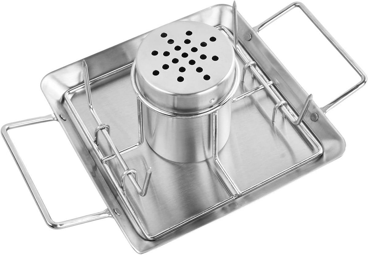 Kiphouder RVS voor Grill en Oven - Verticaal Roosteren