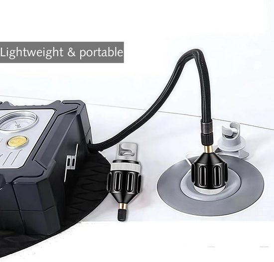 Universele Ventieladapter voor SUP, Kajak en Opblaasboten - Snelle Luchtslang van Universele — afbeelding 5