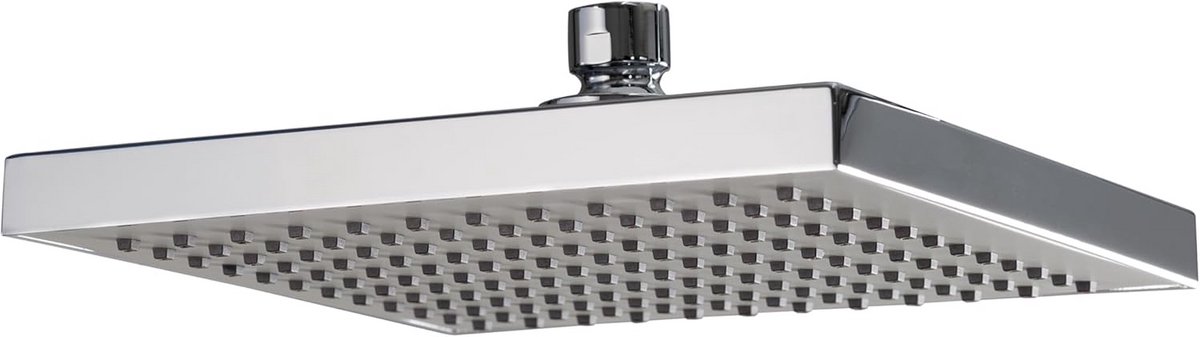 Vierkante Doucheput Afvoerput 20 cm Chroom ABS