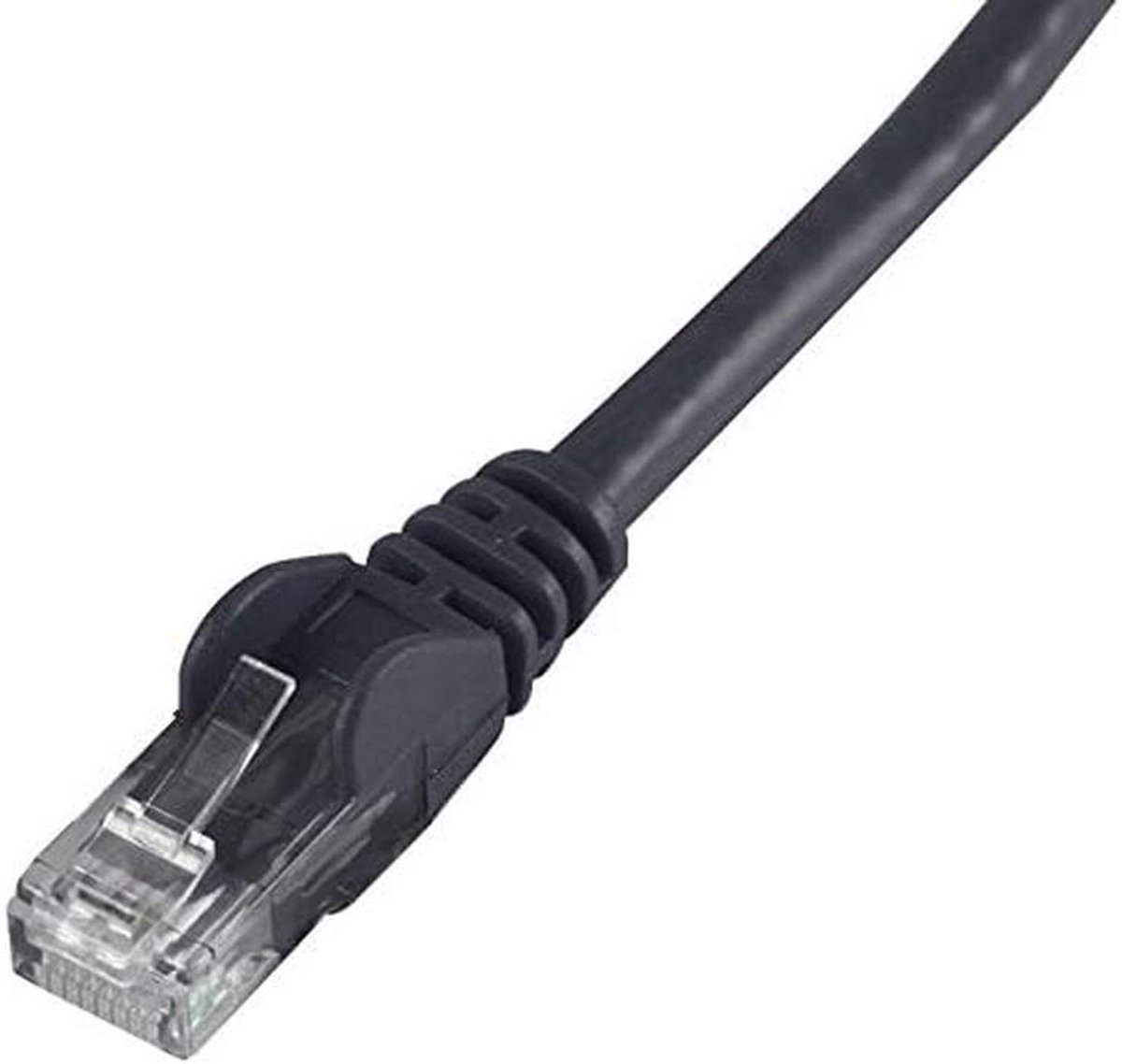 Cat6 UTP Ethernet Kabel Netwerkkabel Patchkabel Snagless Zwart