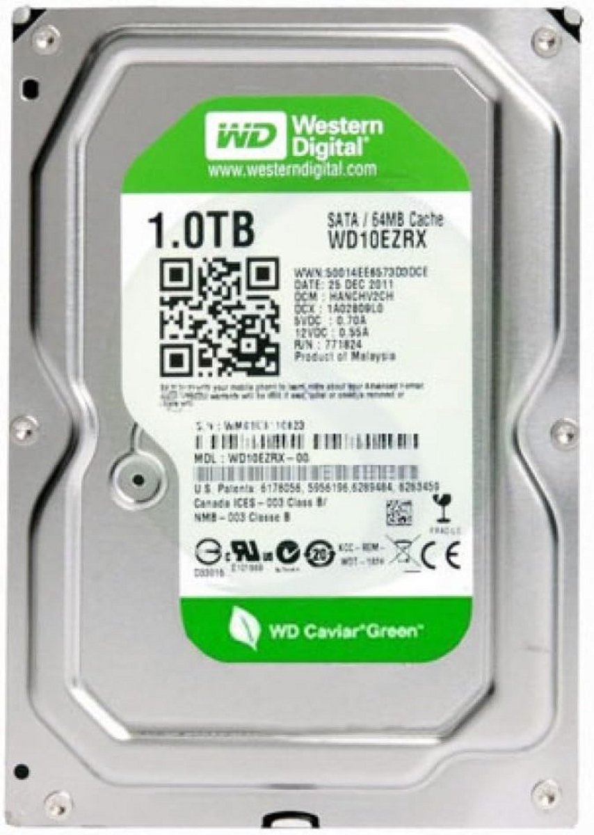 Interne Harde Schijf 1TB Desktop PC SATA III 6 Gb/s 64MB Cache