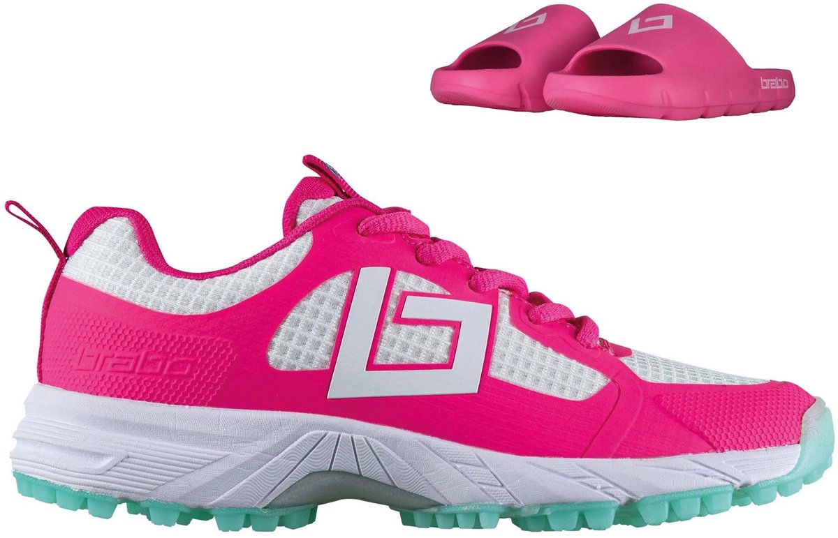 Brabo Tribute Hockeyschoenen + Slippers Junior