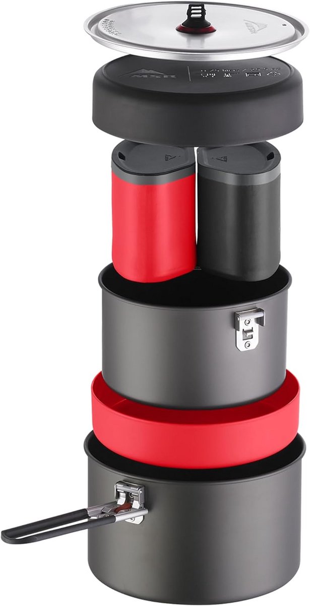 Lichtgewicht Kookset Compleet voor Kamperen en Backpacking